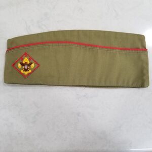 vintage boy scout garrison hat size 7 - 7 1/8